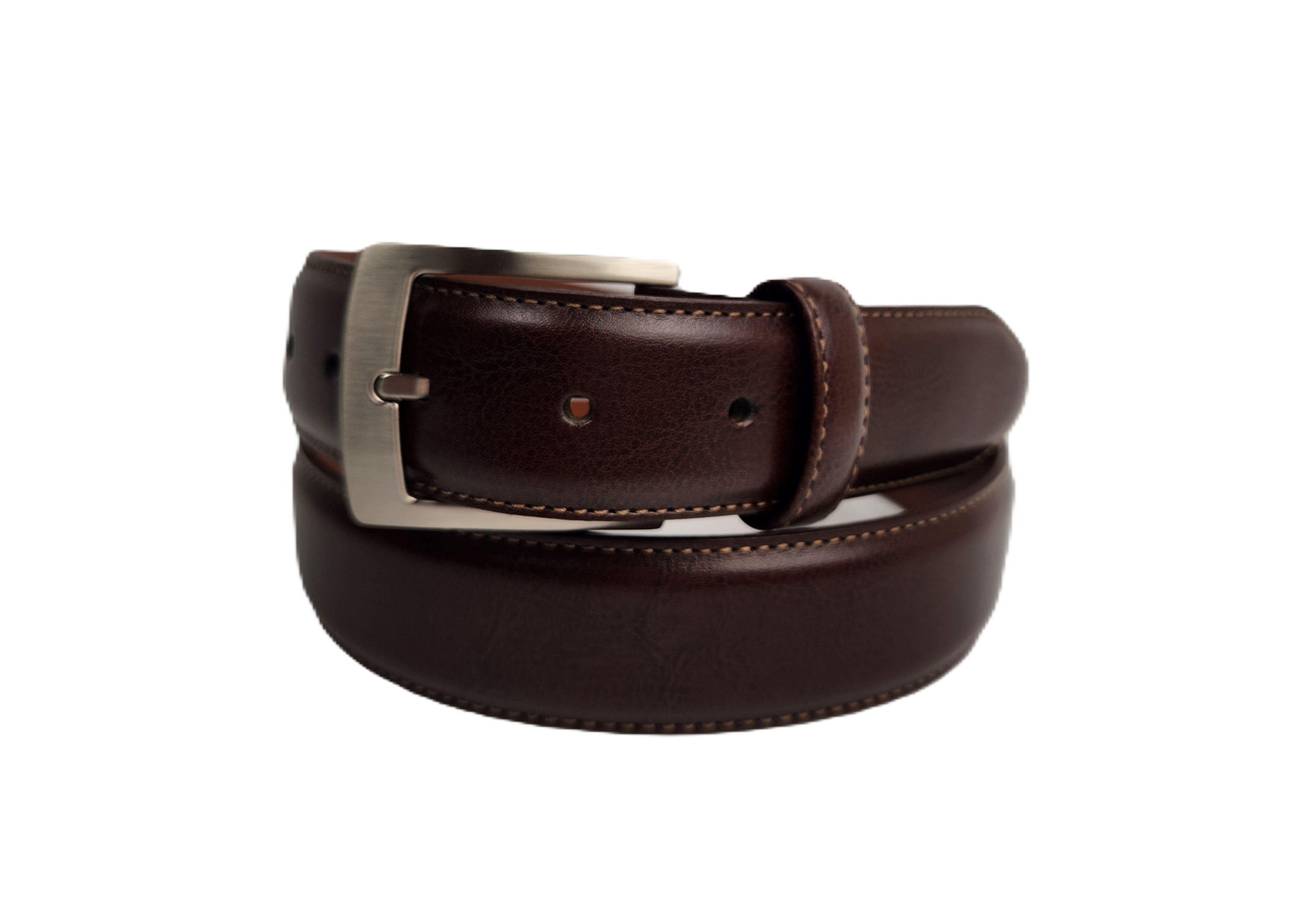 Style 10219 - 35mm Stitched Leather Belt