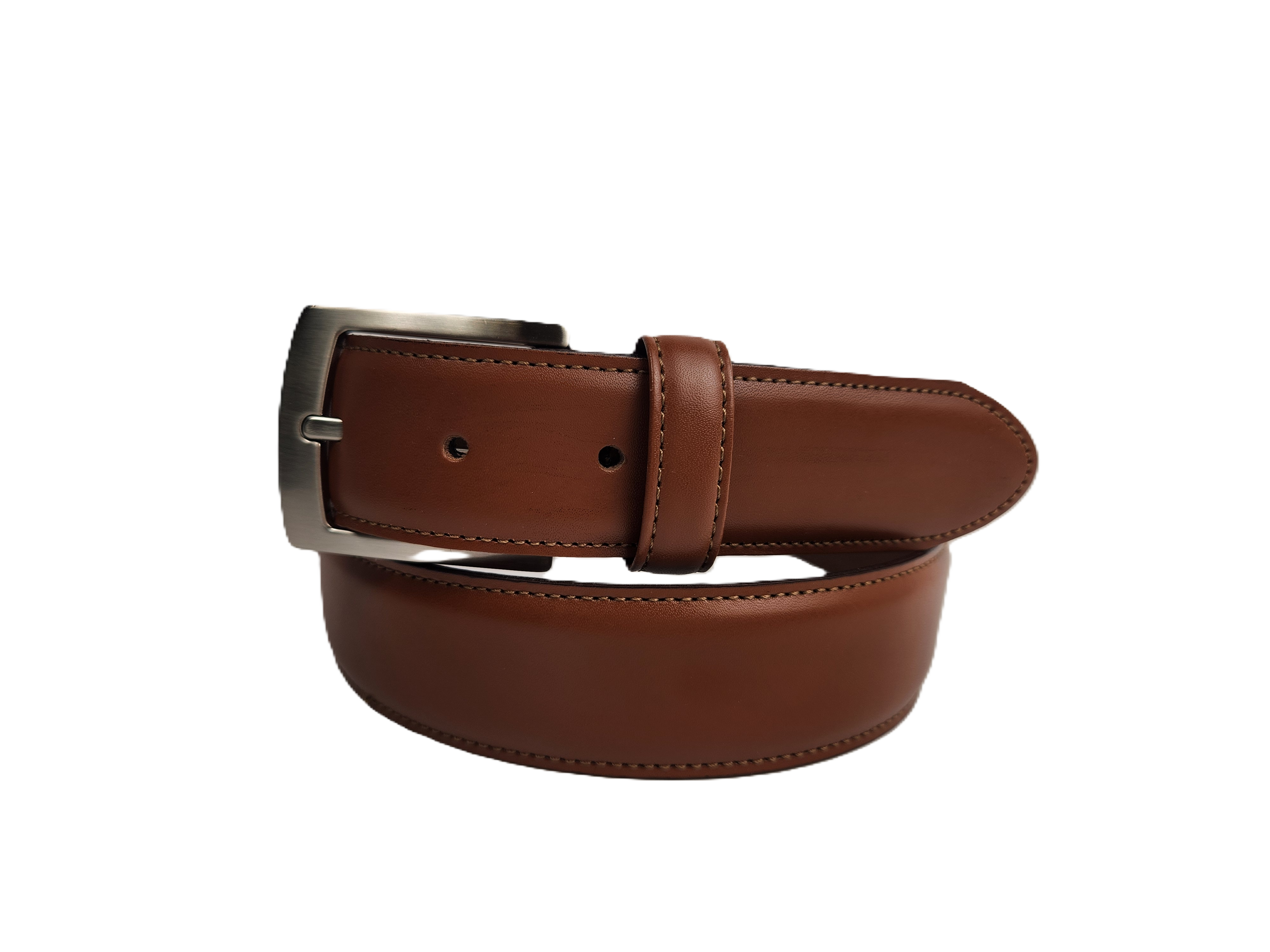 Style 10219 - 35mm Stitched Leather Belt