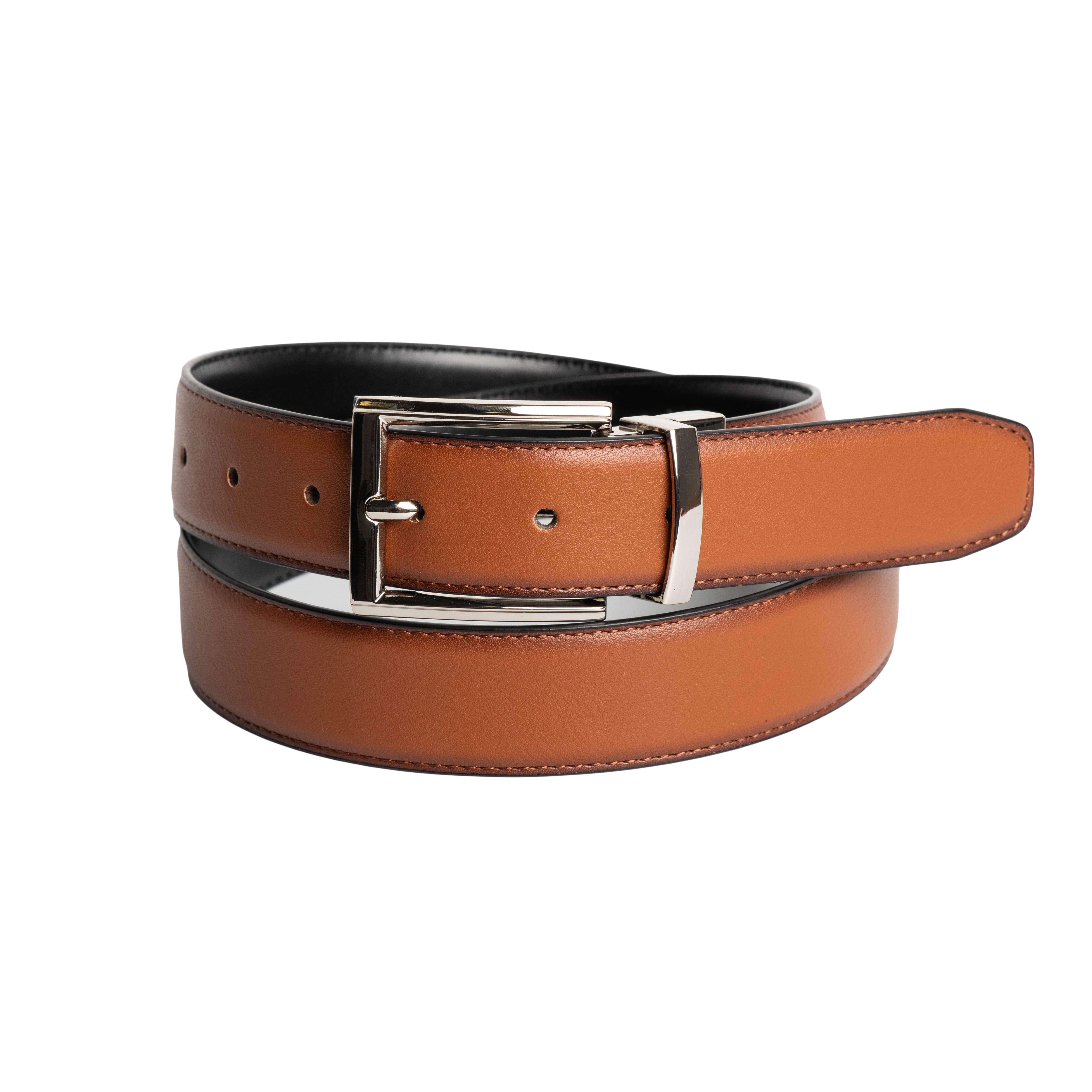 Edge Stitched Reversible Belt