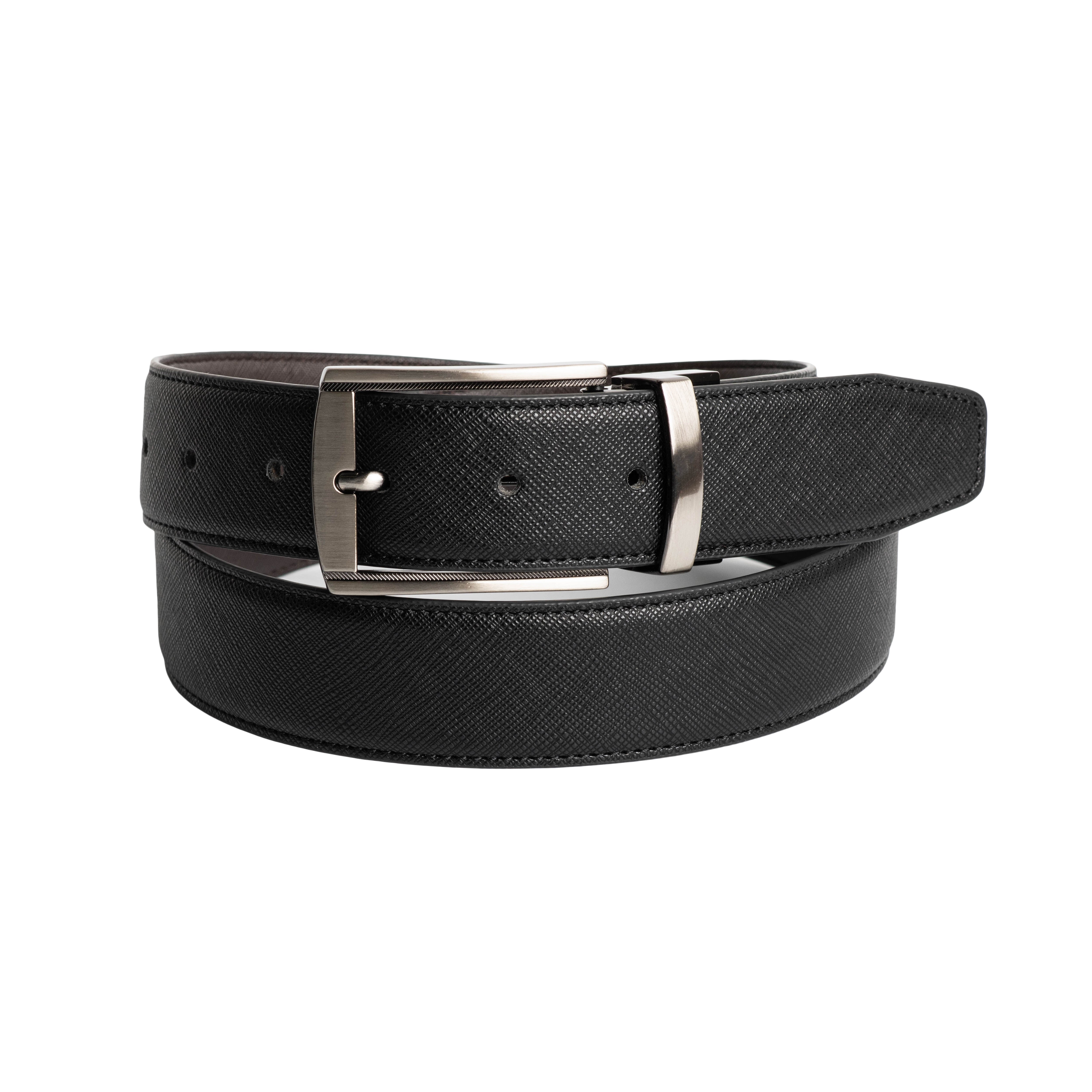 Saffiano Finish Reversible Belt