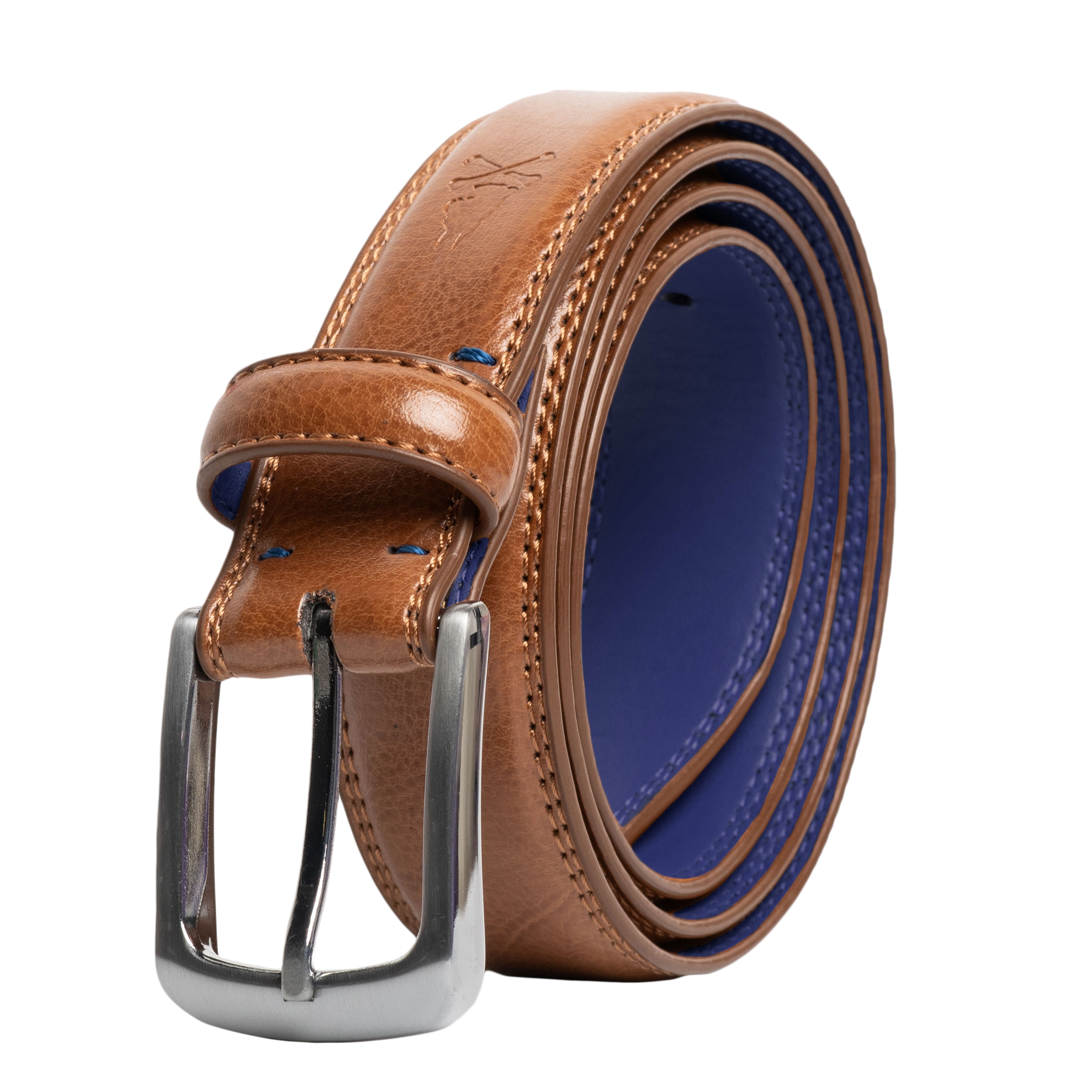 Smooth Finish Belt With Double Edge Stitch